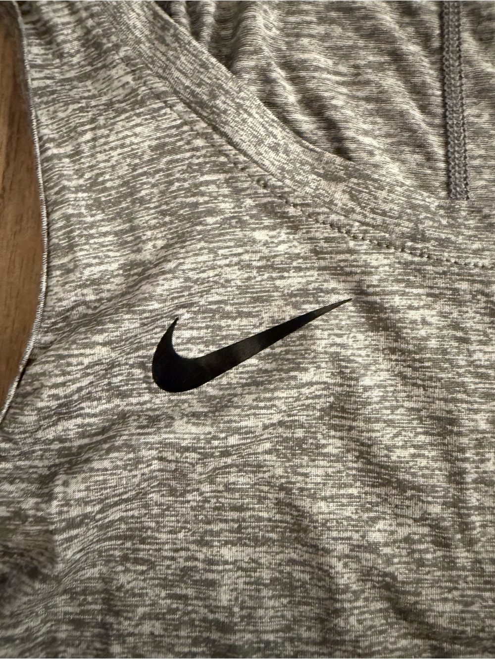 Nike Gray Racerback Dri-FIT Tank - Picture 2 of 3